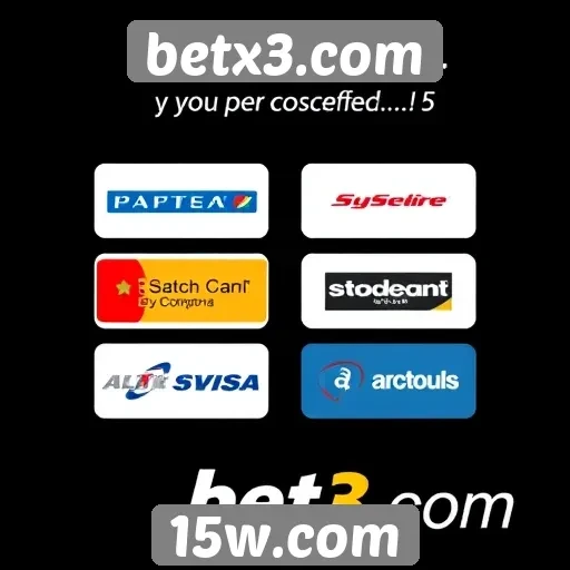 Métodos de pagamento aceitos no betx3.com